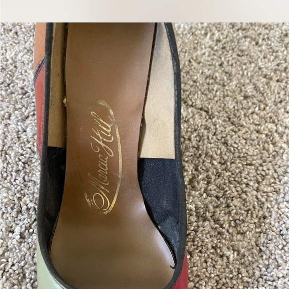 Colorful Patchwork Heels - Picture 3 of 4